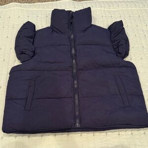 Simply Southern Deep Blue Puffer Vest